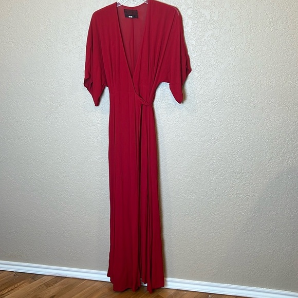 Reformation Red Maxi Dress - Picture 3 of 16